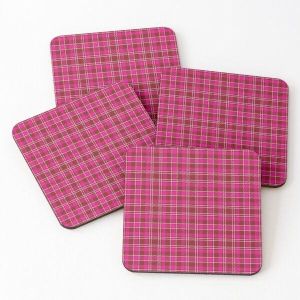 Item preview, Red and Hot Pink Tartan Plaid Pattern designed and sold by 89BLACK.