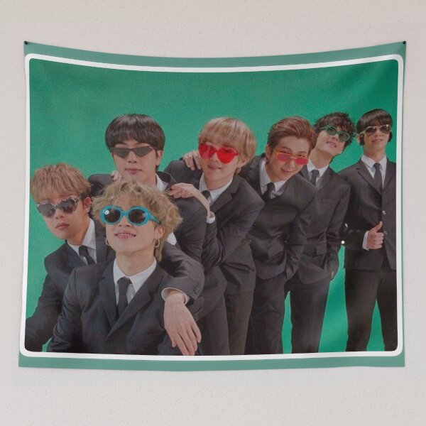 Item preview, BTS Sunglasses Group Photo designed and sold by mrsbangtan.