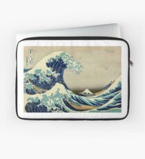 Hokusai, The Great Wave off Kanagawa, Japan, Japanese, Wood block, print Laptoptasche