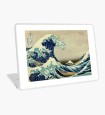 Hokusai, The Great Wave off Kanagawa, Japan, Japanese, Wood block, print. Laptop Skin