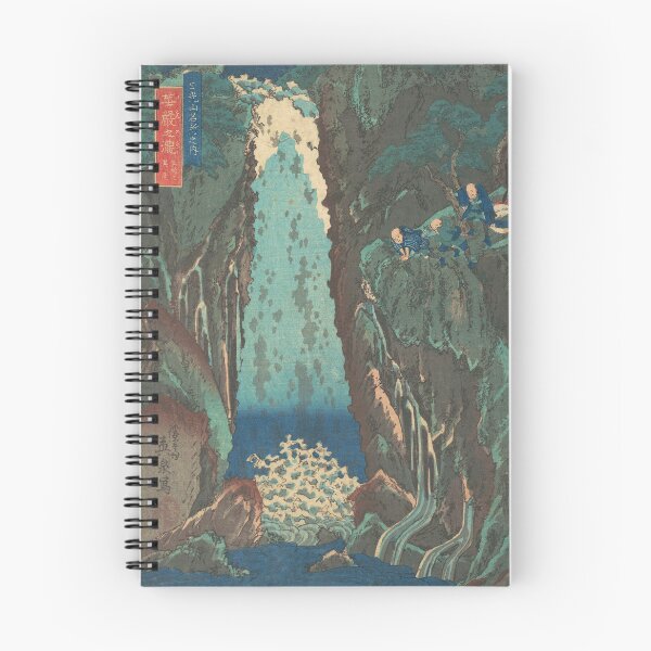 Item preview, Kegon Waterfall | Keisai Eisen | 1840 Japanese Woodblock Art designed and sold by CJET.