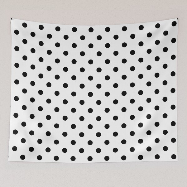 Item preview, Black and White Polka Dot Pattern designed and sold by silviaol.