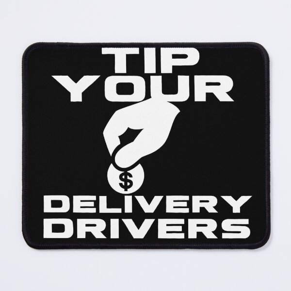 Item preview, Tip Your Delivery Drivers White Font | Food Driver Appreciation designed and sold by deliverylife.