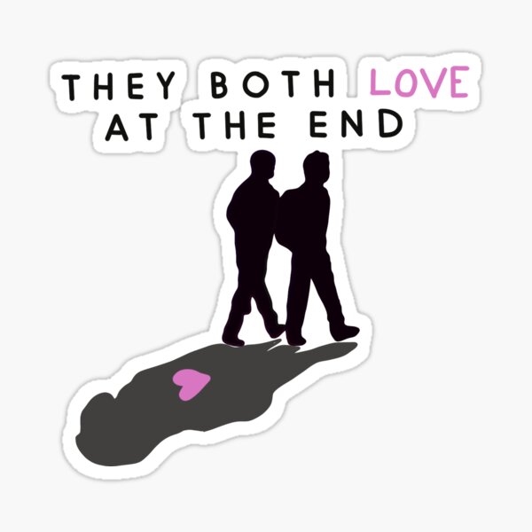 they-both-love-at-the-end-sticker-for-sale-by-doodlesbymo-redbubble