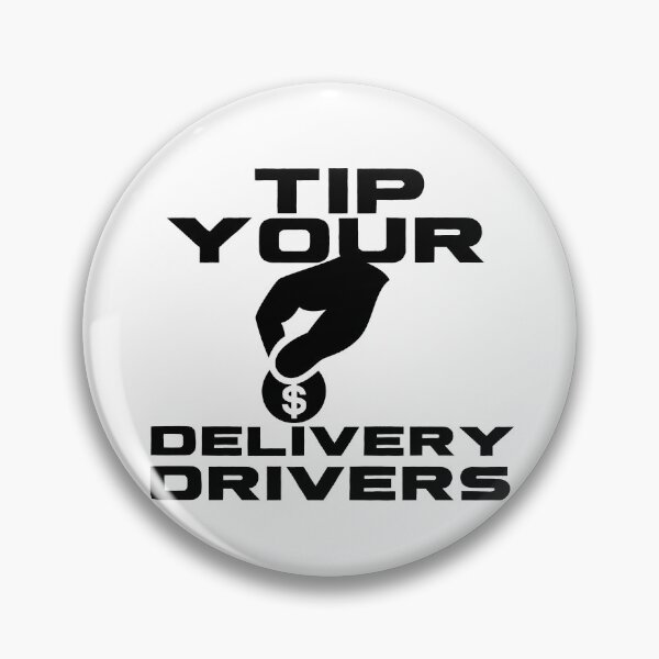 Item preview, Tip Your Delivery Drivers Black Font | Food Driver Appreciation designed and sold by deliverylife.