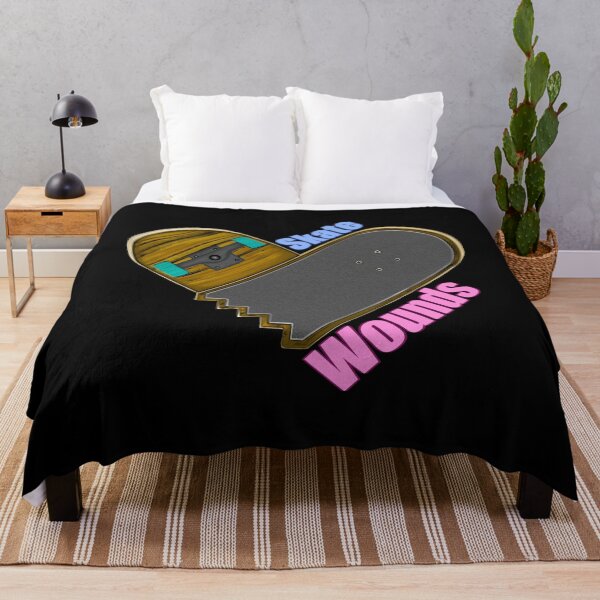 Item preview, Skate Wounds, broken skateboard heart designed and sold by Lighvision.