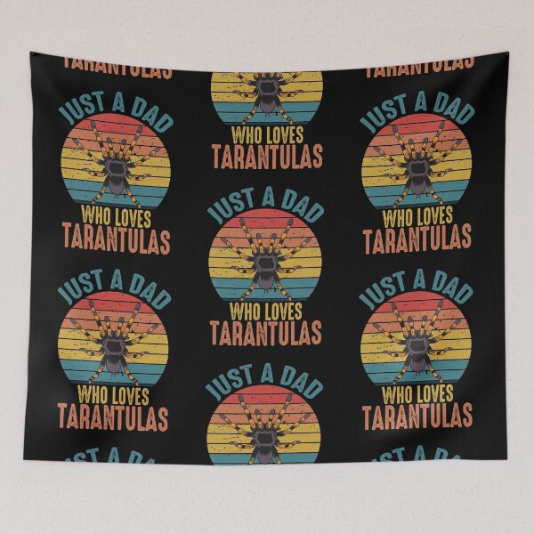 Item preview, Just A Dad Who Loves Tarantulas Retro Spider Owner Fathers Day designed and sold by JRRTs.