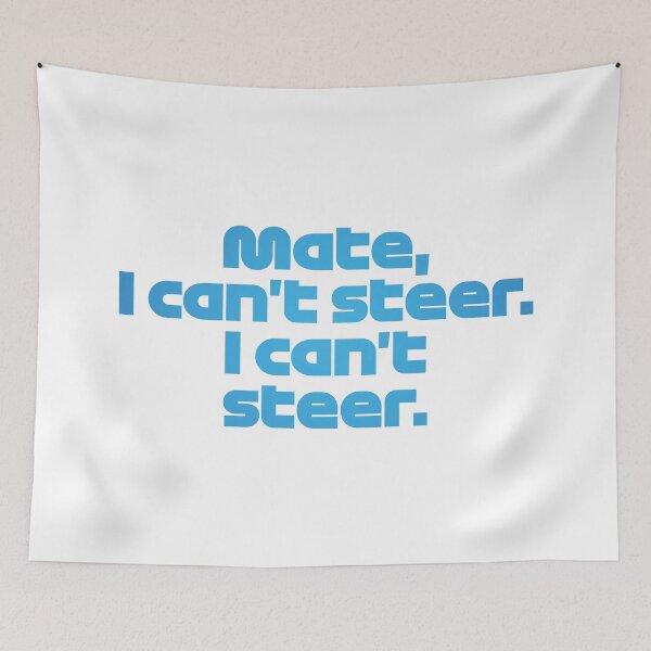 Item preview, VER. Mate I Can't Steer - Best Team Radio Miami GP 2022 Season designed and sold by FilipeFerreira.