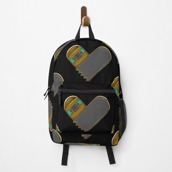 Item preview, broken skateboard heart designed and sold by Lighvision.