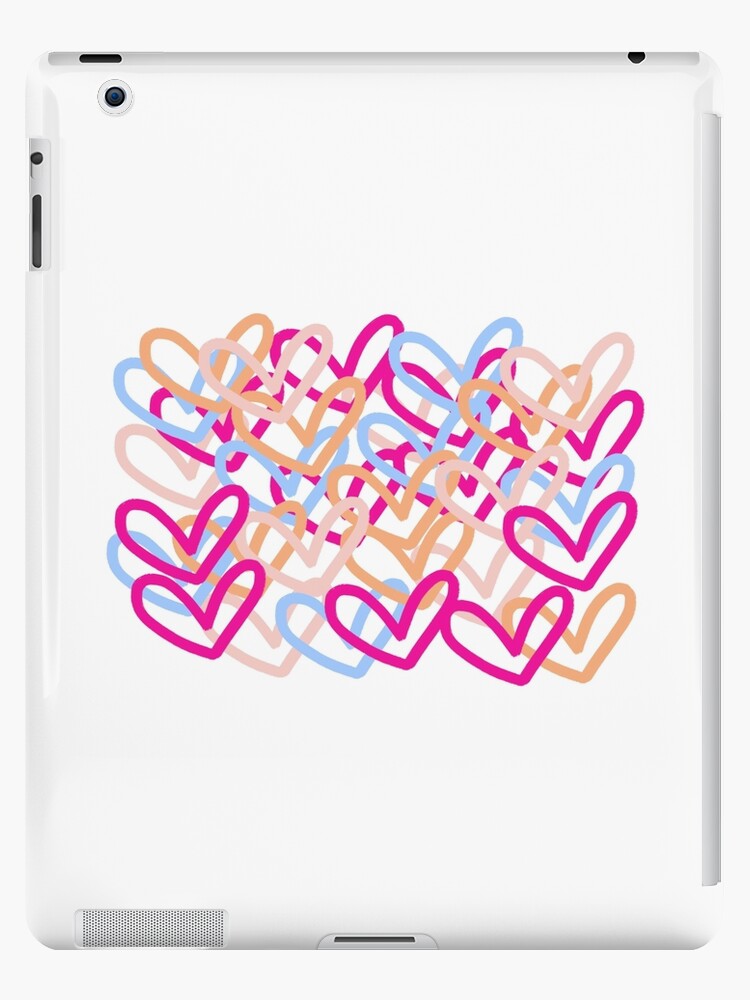 pink layered heart  Sticker for Sale by mollsdesignss