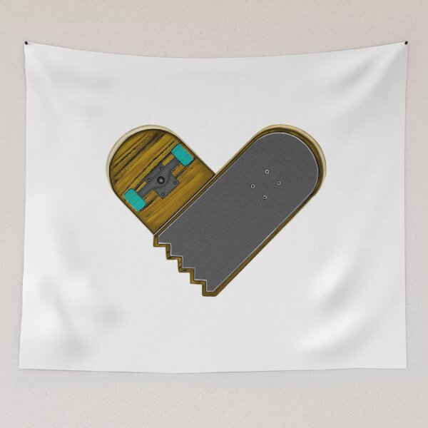 Item preview, skateboard heart designed and sold by Lighvision.