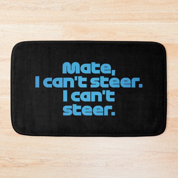 Item preview, VER. Mate I Can't Steer - Best Team Radio Miami GP 2022 Season(Original/Black BG) designed and sold by FilipeFerreira.