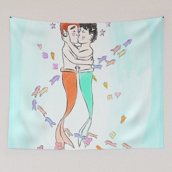 Item preview, Heartstopper Mermen  designed and sold by CraigHarveyGurr.