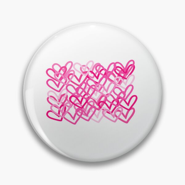 Item preview, Pink Preppy heart abstract designed and sold by mollsdesignss.