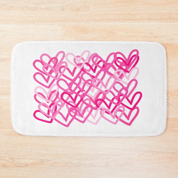 Item preview, Pink Preppy heart abstract designed and sold by mollsdesignss.