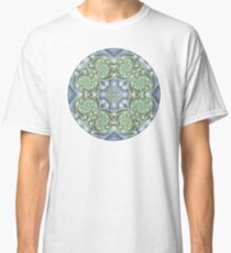 Shades of Green Mandala Classic T-Shirt