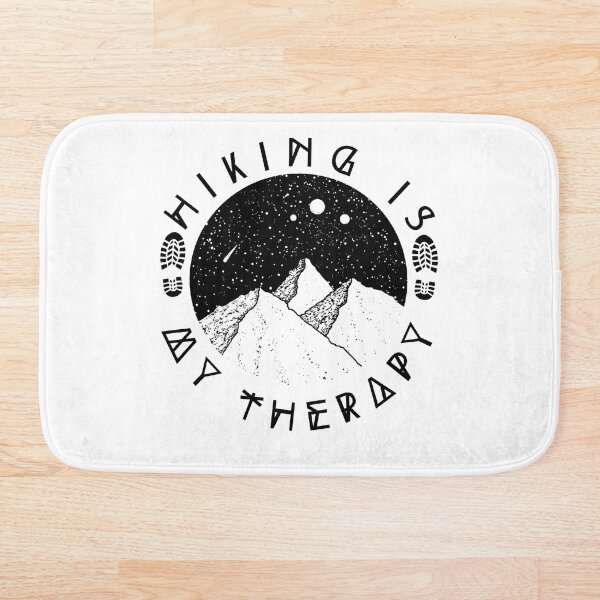 Item preview, Hiking is my therapy  designed and sold by MissaMarket.