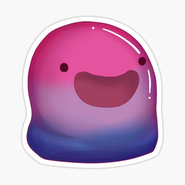 Bisexual Pride Slime Sticker