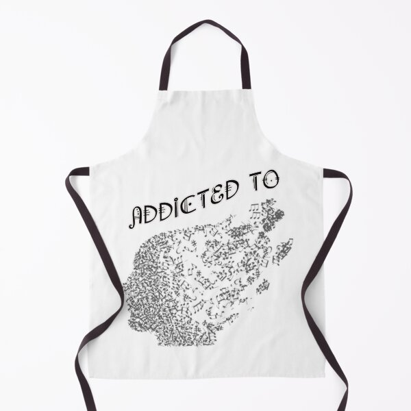 Item preview, Addicted to music women's head black and white design designed and sold by Easywear.