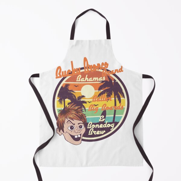 Item preview, Bucky Bronco Brand Bahamas Baller Big Boards and Bonedog Brew Novelty Funny Tshirt designed and sold by Captain Jack's Pirate Hats.