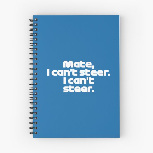 Item preview, VER. Mate I Can't Steer - Best Team Radio Miami GP 2022 Season (White/Blue BG) designed and sold by FilipeFerreira.