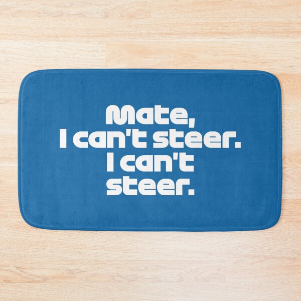 Item preview, VER. Mate I Can't Steer - Best Team Radio Miami GP 2022 Season (White/Blue BG) designed and sold by FilipeFerreira.