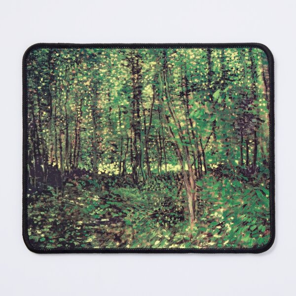 Item preview, Trees and Undergrowth Van Gogh Painting designed and sold by VintageArchive.