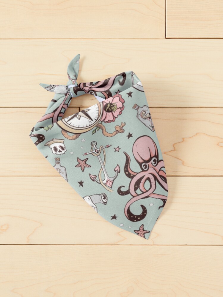 Alternate view of Grey Shark Pattern Pet Bandana