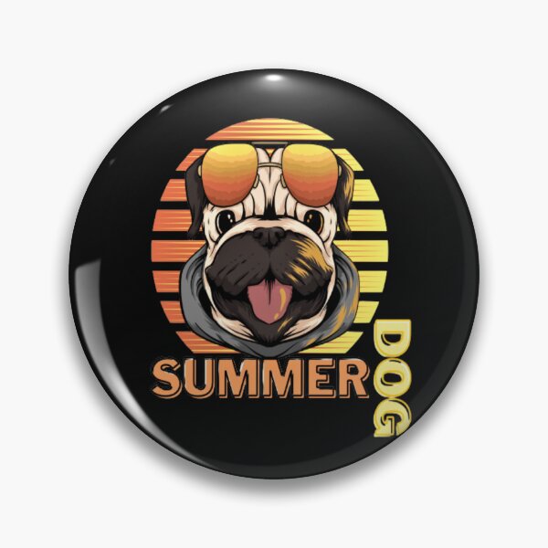 Item preview, A Dog with Summer Glasses meme, summer dog facts, keep your dog cool in summer designed and sold by Nicedeco.
