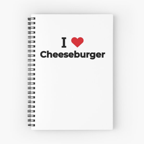 Aperçu de l'œuvre J'aime le cheeseburger créée et vendue par Moyanana.