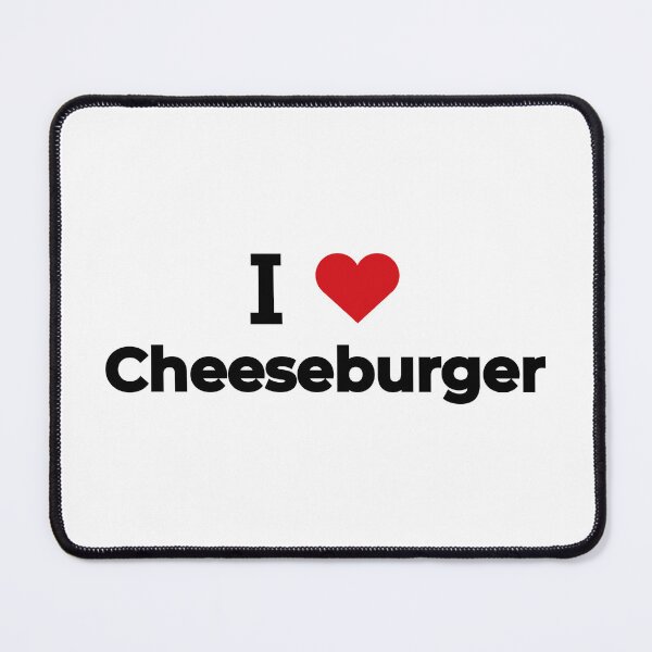 Aperçu de l'œuvre J'aime le cheeseburger créée et vendue par Moyanana.