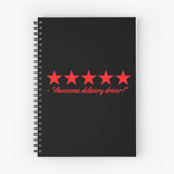 Item preview, 5 Star Amazing Delivery Driver Red Font | Driver Service Appreciation designed and sold by deliverylife.