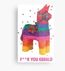 FU GERALD Metal Print