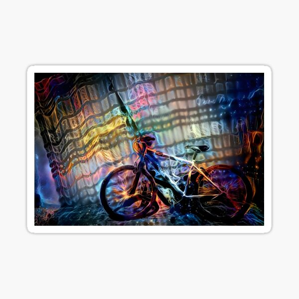 "Electric Bike" Sticker by marcusgr Redbubble