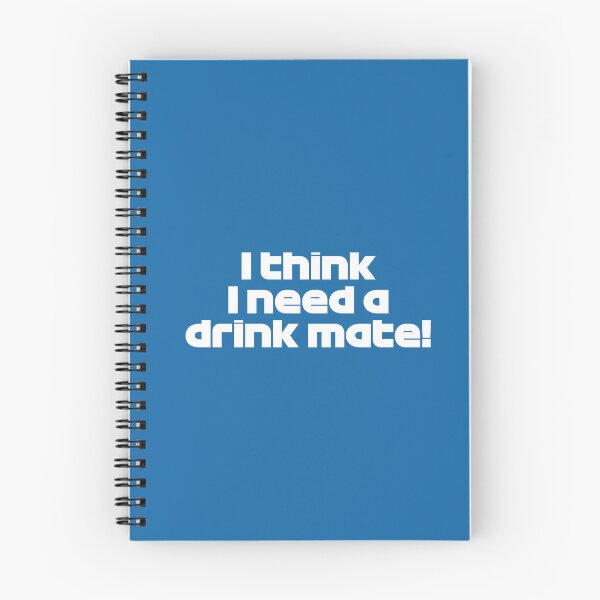 Item preview, VER. I Think I Need a Drink Mate - Best Team Radio Miami GP 2022 Season (White/Blue BG) designed and sold by FilipeFerreira.
