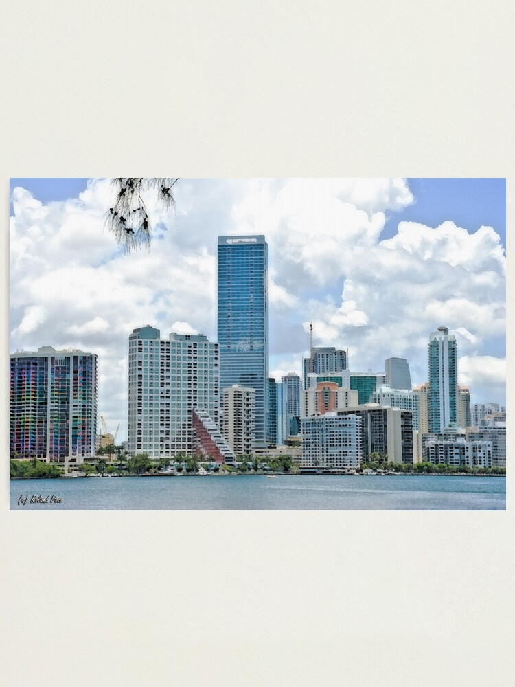 Alternate view of City of Miami Photographic Print