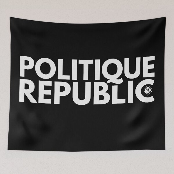 Item preview, Politique Republic Logo designed and sold by amuseXpress.