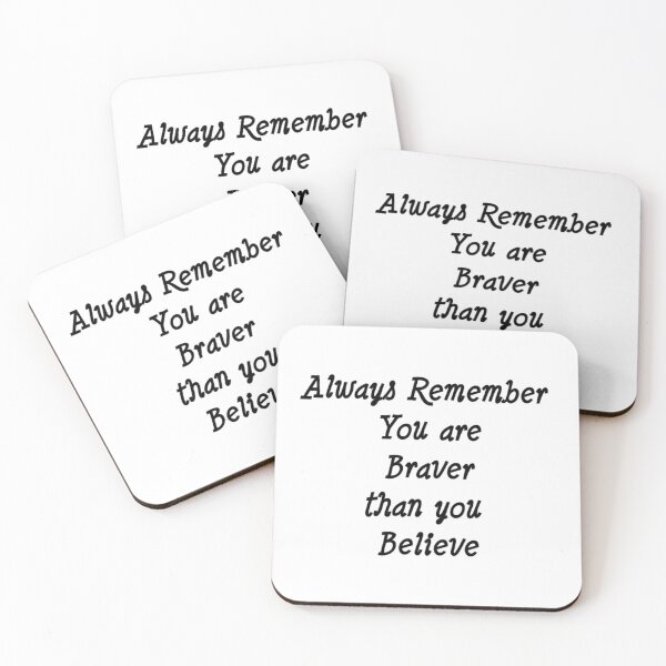 Item preview, Always Remember You Are Braver than you believe, be stronger  designed and sold by S4rit4.