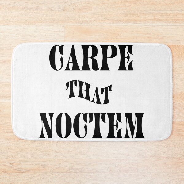 Item preview, Carpe That Noctem (Black) designed and sold by NoSaysLion.