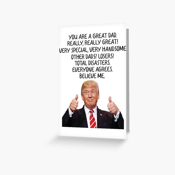 Item preview, You Are A Great Dad Trump designed and sold by TheMugsZone.