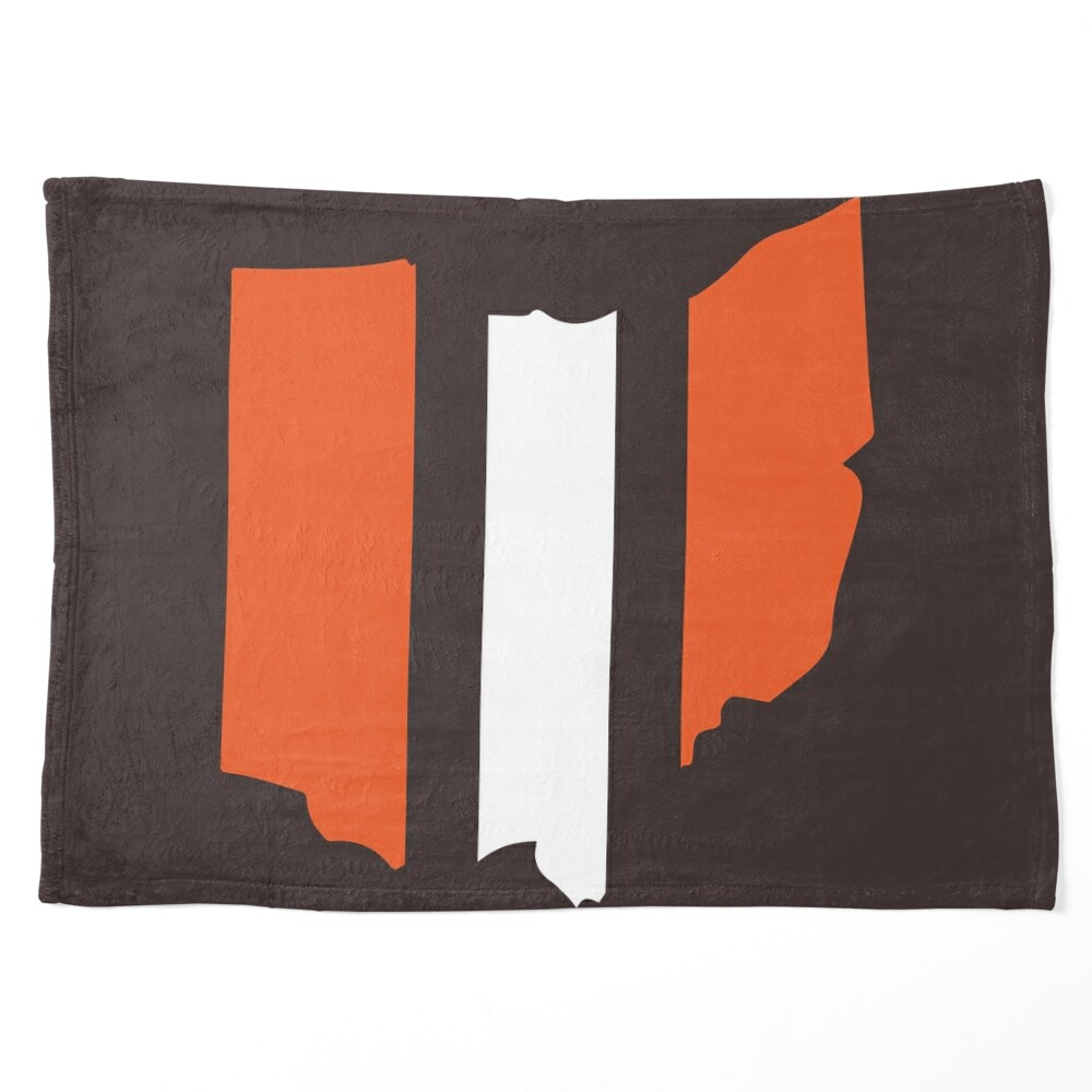 Cleveland Browns Helmet Throw Pillow