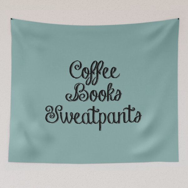 Item preview, Coffee books sweatpants designed and sold by Cravagnati.