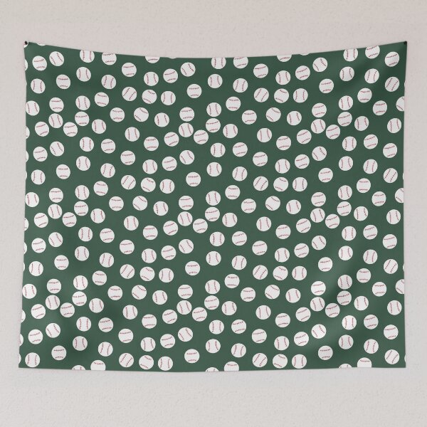 Item preview, Baseball on Green designed and sold by RepeatCandy.