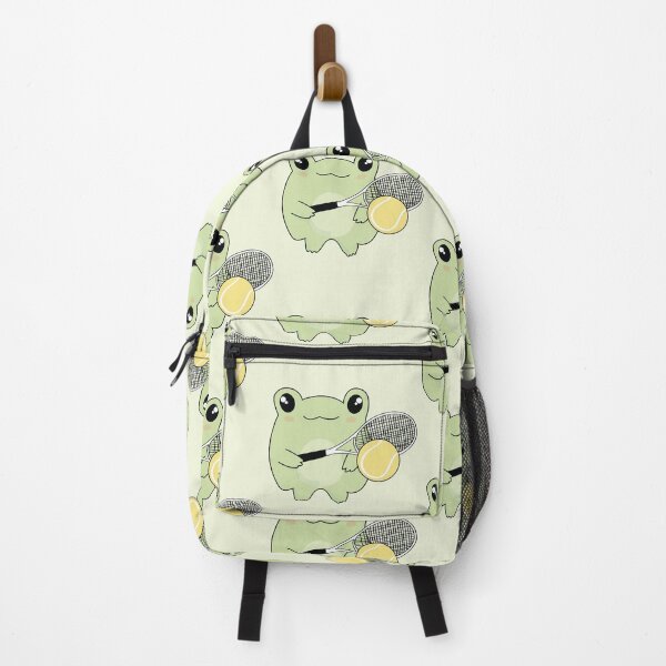 Item preview, Kawaii Frog Loves Tennis designed and sold by Good-Find.