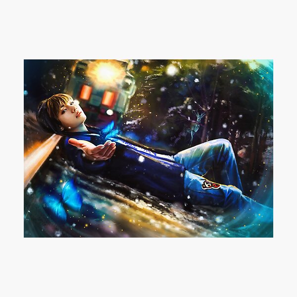 Kim Taehyung "Life is strange" Photographic Print