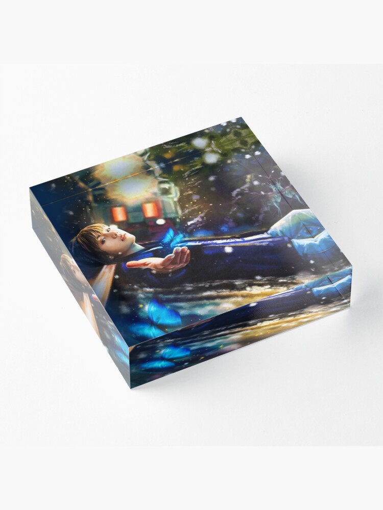 Alternate view of Kim Taehyung "Life is strange" Acrylic Block