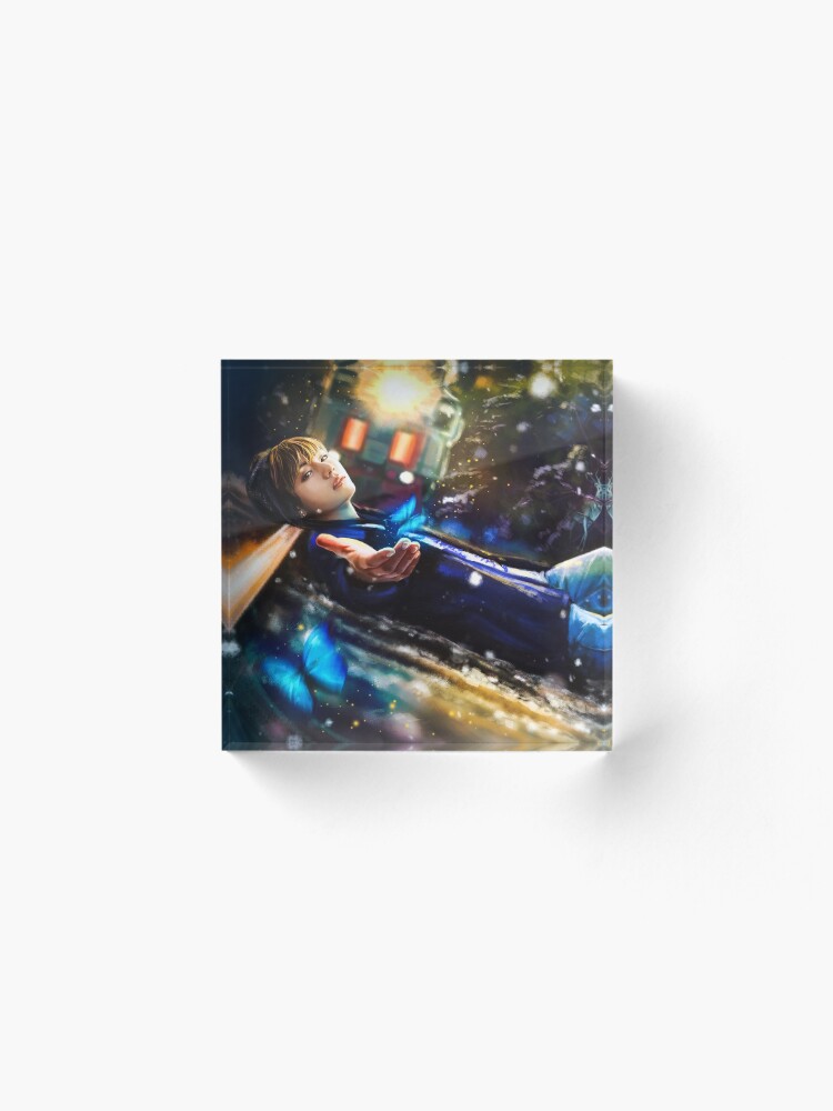 Alternate view of Kim Taehyung "Life is strange" Acrylic Block