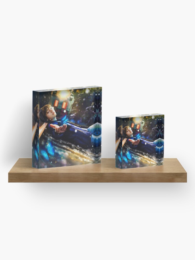 Alternate view of Kim Taehyung "Life is strange" Acrylic Block
