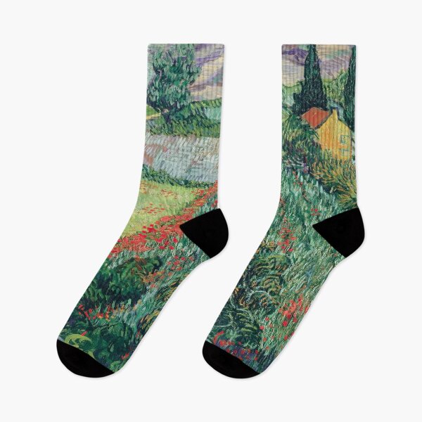 Artikelvorschau, Feld mit Mohnblumen von Vincent van Gogh entworfen und verkauft von VintageArchive.