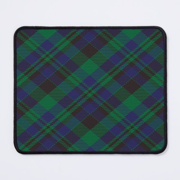 Item preview, Blue, green and black plaid pattern designed and sold by Cyber-Spider.